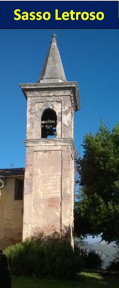 Il campanile di Sasso Letroso (DIC/2014)